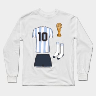 Diego Maradona Long Sleeve T-Shirt